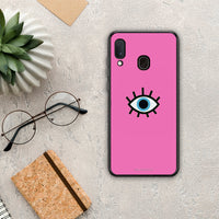 Thumbnail for Blue Eye Pink - Samsung Galaxy M20 θήκη