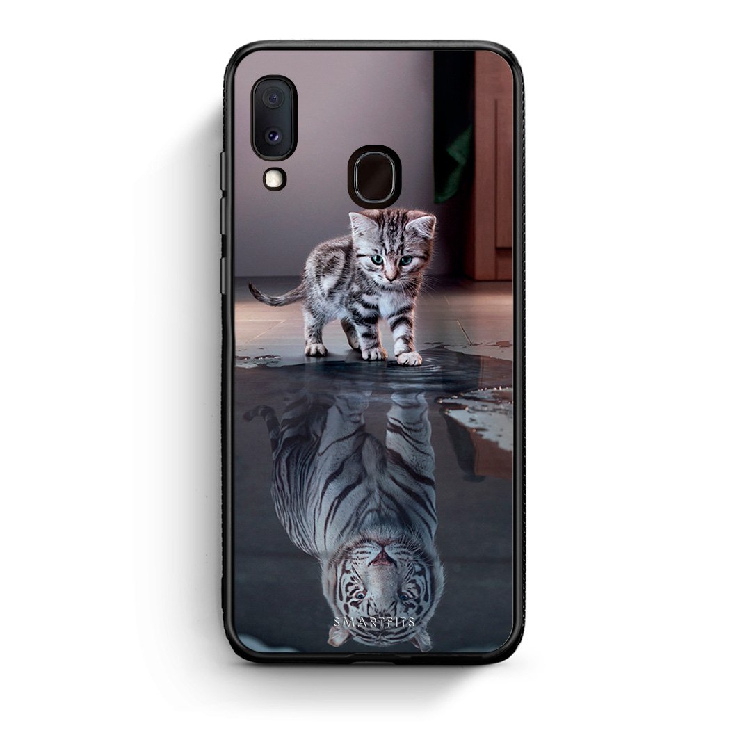 4 - Samsung A20e Tiger Cute case, cover, bumper