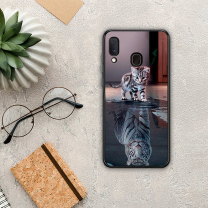 Cute Tiger - Samsung Galaxy A20e θήκη