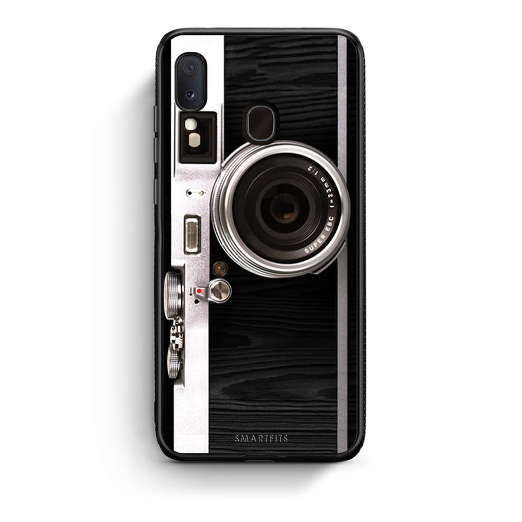 Samsung Galaxy M20 Emily In Paris θήκη από τη Smartfits με σχέδιο στο πίσω μέρος και μαύρο περίβλημα | Smartphone case with colorful back and black bezels by Smartfits