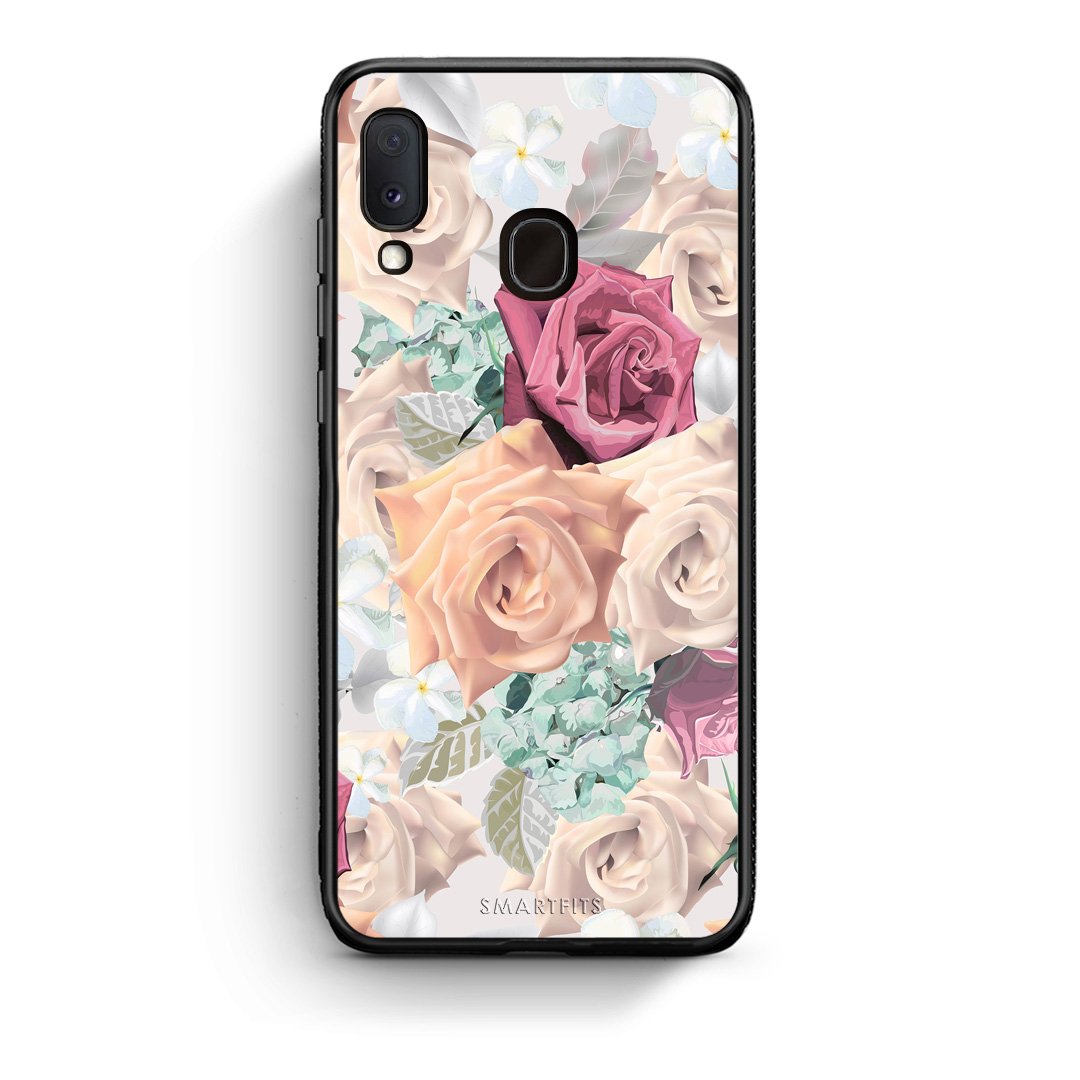 99 - Samsung A20e Bouquet Floral case, cover, bumper