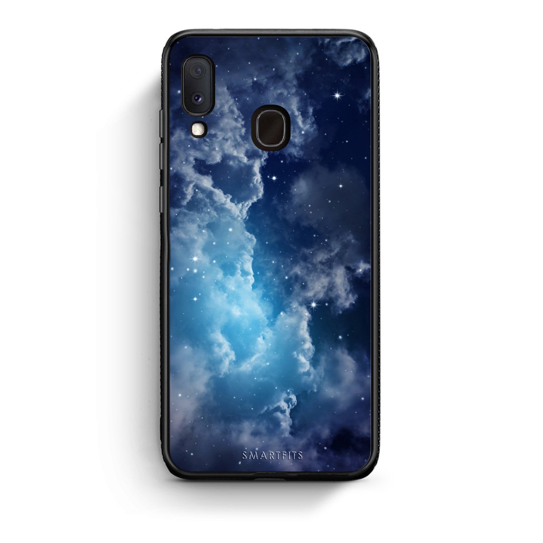 104 - Samsung Galaxy M20 Blue Sky Galaxy case, cover, bumper