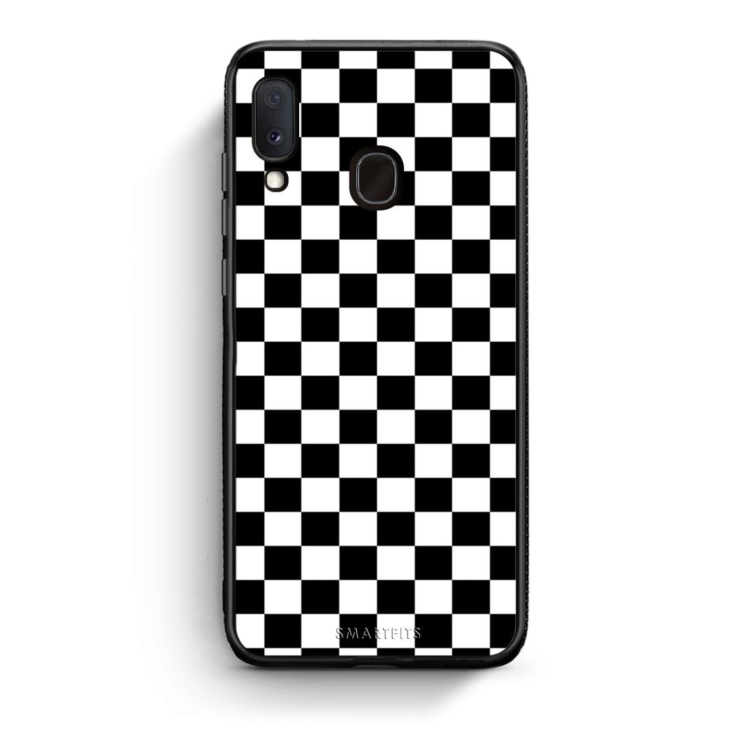 4 - Samsung Galaxy M20 Squares Geometric case, cover, bumper