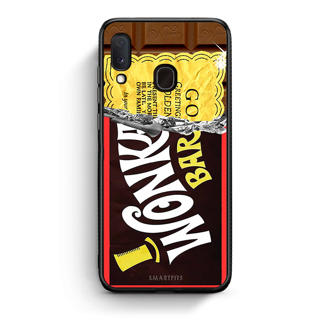 Samsung Galaxy A30 Golden Ticket θήκη από τη Smartfits με σχέδιο στο πίσω μέρος και μαύρο περίβλημα | Smartphone case with colorful back and black bezels by Smartfits