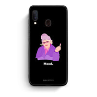 Thumbnail for Samsung Galaxy M20 Grandma Mood Black θήκη από τη Smartfits με σχέδιο στο πίσω μέρος και μαύρο περίβλημα | Smartphone case with colorful back and black bezels by Smartfits