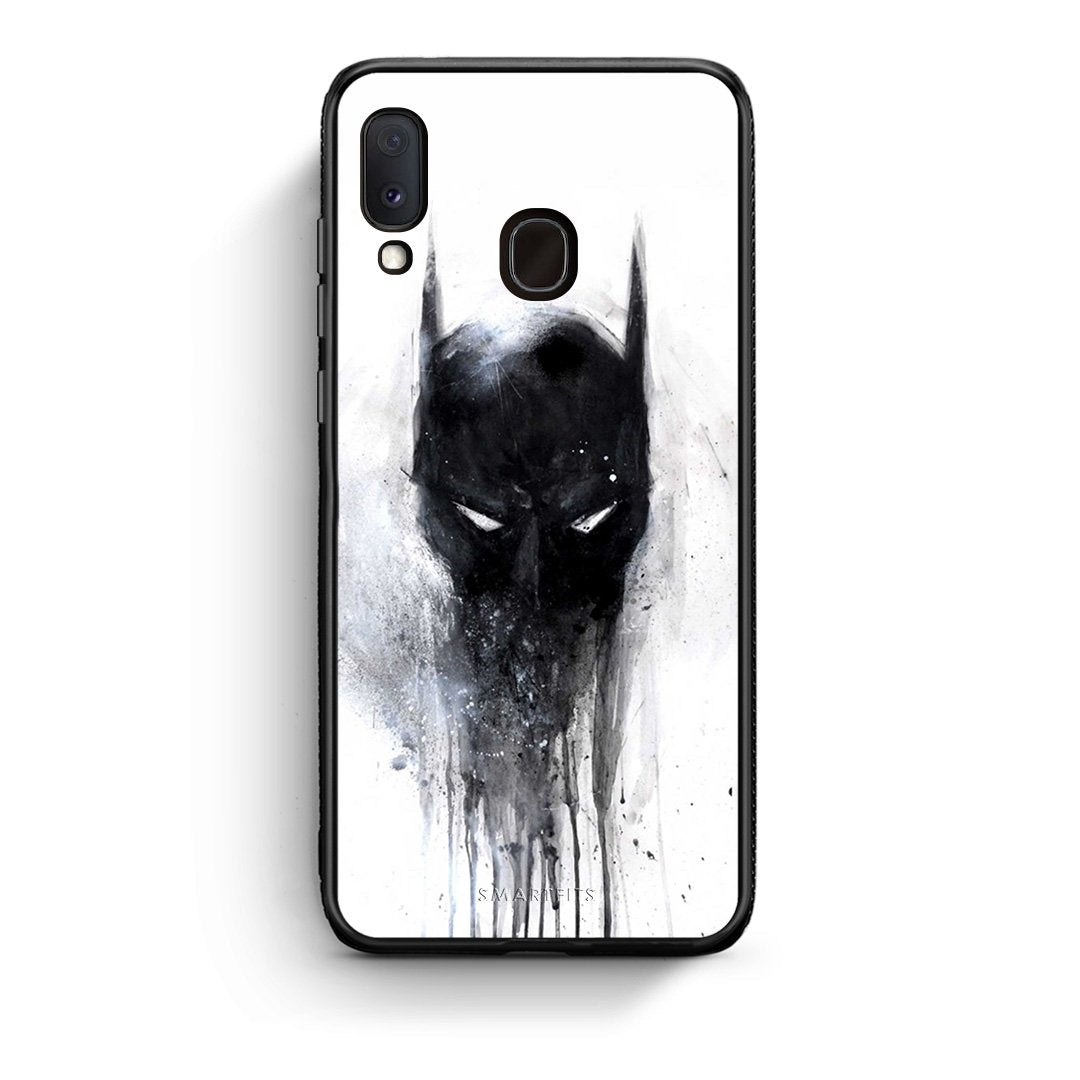 4 - Samsung Galaxy M20 Paint Bat Hero case, cover, bumper