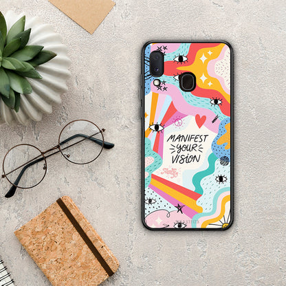Manifest Your Vision - Samsung Galaxy A30 θήκη