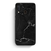 Thumbnail for Samsung A20e Marble Black θήκη από τη Smartfits με σχέδιο στο πίσω μέρος και μαύρο περίβλημα | Smartphone case with colorful back and black bezels by Smartfits