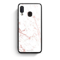 Thumbnail for 116 - Samsung Galaxy M20 Pink Splash Marble case, cover, bumper