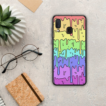Melting Rainbow - Samsung Galaxy M20 θήκη