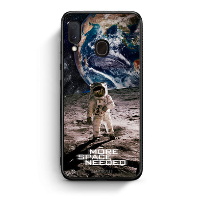 Samsung A20e More Space θήκη από τη Smartfits με σχέδιο στο πίσω μέρος και μαύρο περίβλημα | Smartphone case with colorful back and black bezels by Smartfits