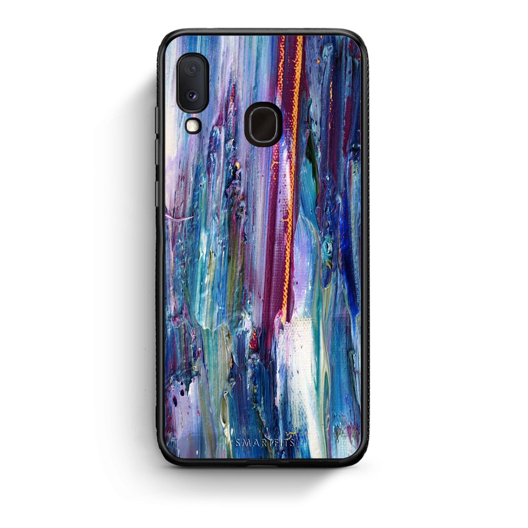 99 - Samsung Galaxy A30 Paint Winter case, cover, bumper