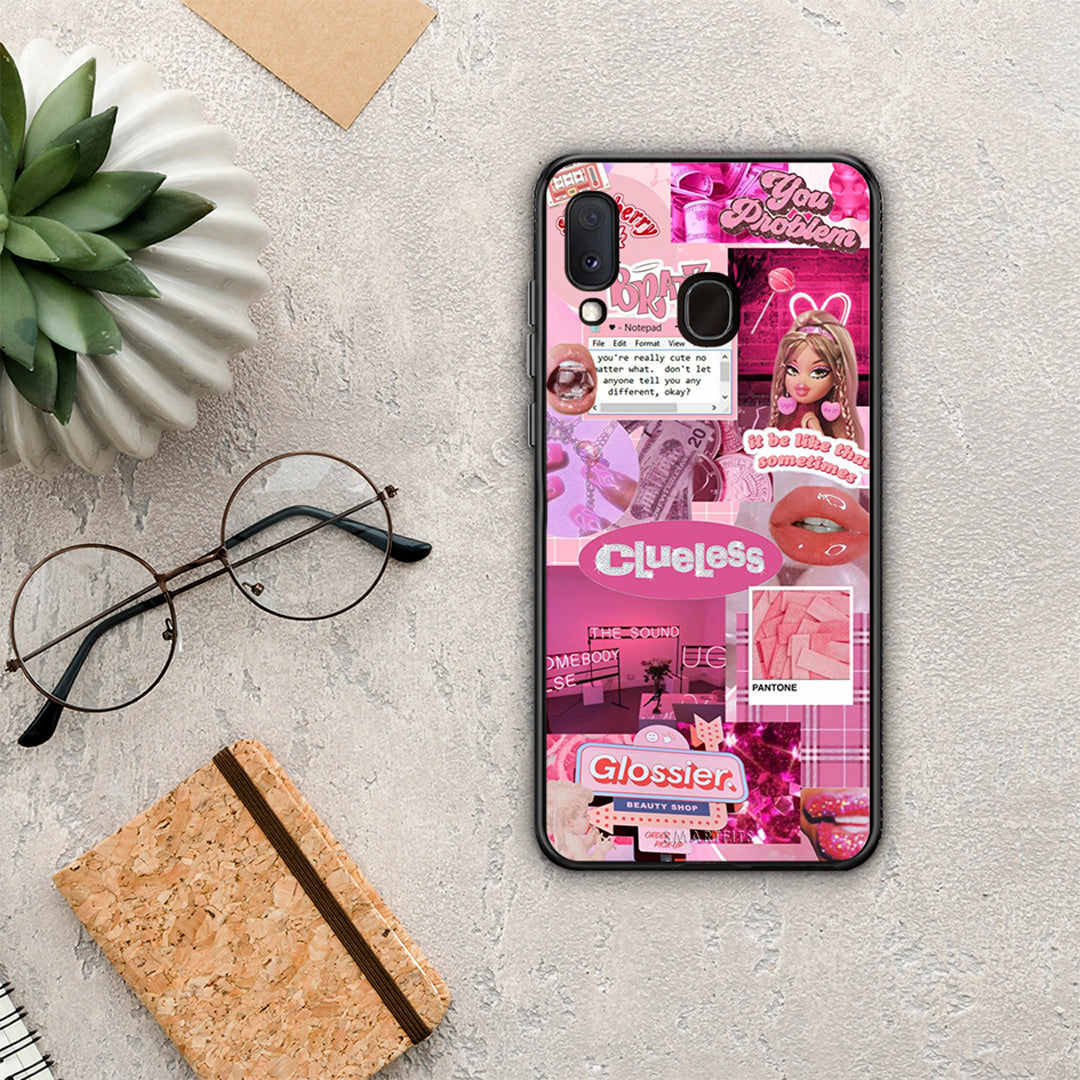 Pink Love - Samsung Galaxy M20 θήκη