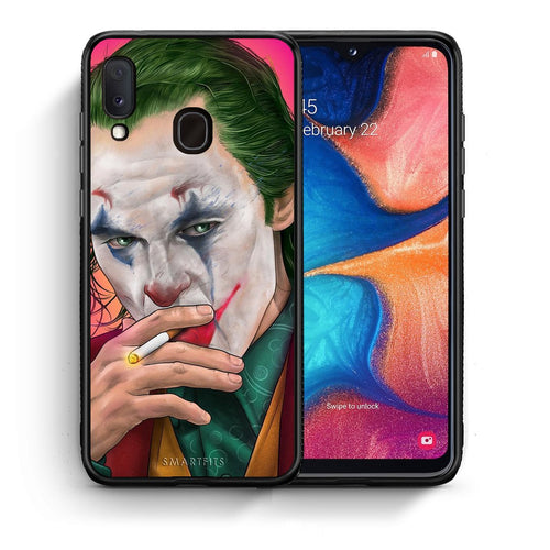 Θήκη Samsung Galaxy A30 JokesOnU PopArt από τη Smartfits με σχέδιο στο πίσω μέρος και μαύρο περίβλημα | Samsung Galaxy A30 JokesOnU PopArt case with colorful back and black bezels