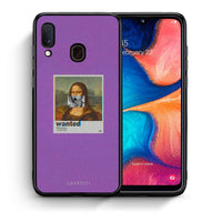 Thumbnail for Θήκη Samsung Galaxy M20 Monalisa Popart από τη Smartfits με σχέδιο στο πίσω μέρος και μαύρο περίβλημα | Samsung Galaxy M20 Monalisa Popart case with colorful back and black bezels