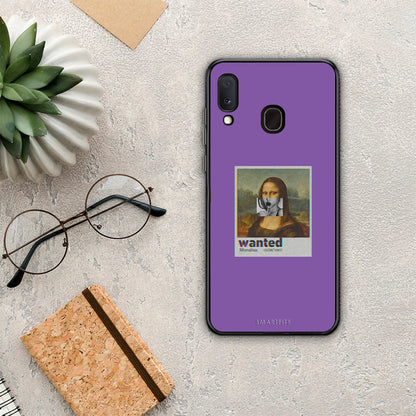 Popart Monalisa - Samsung Galaxy A20e θήκη
