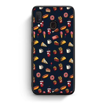 118 - Samsung A20e Hungry Random case, cover, bumper