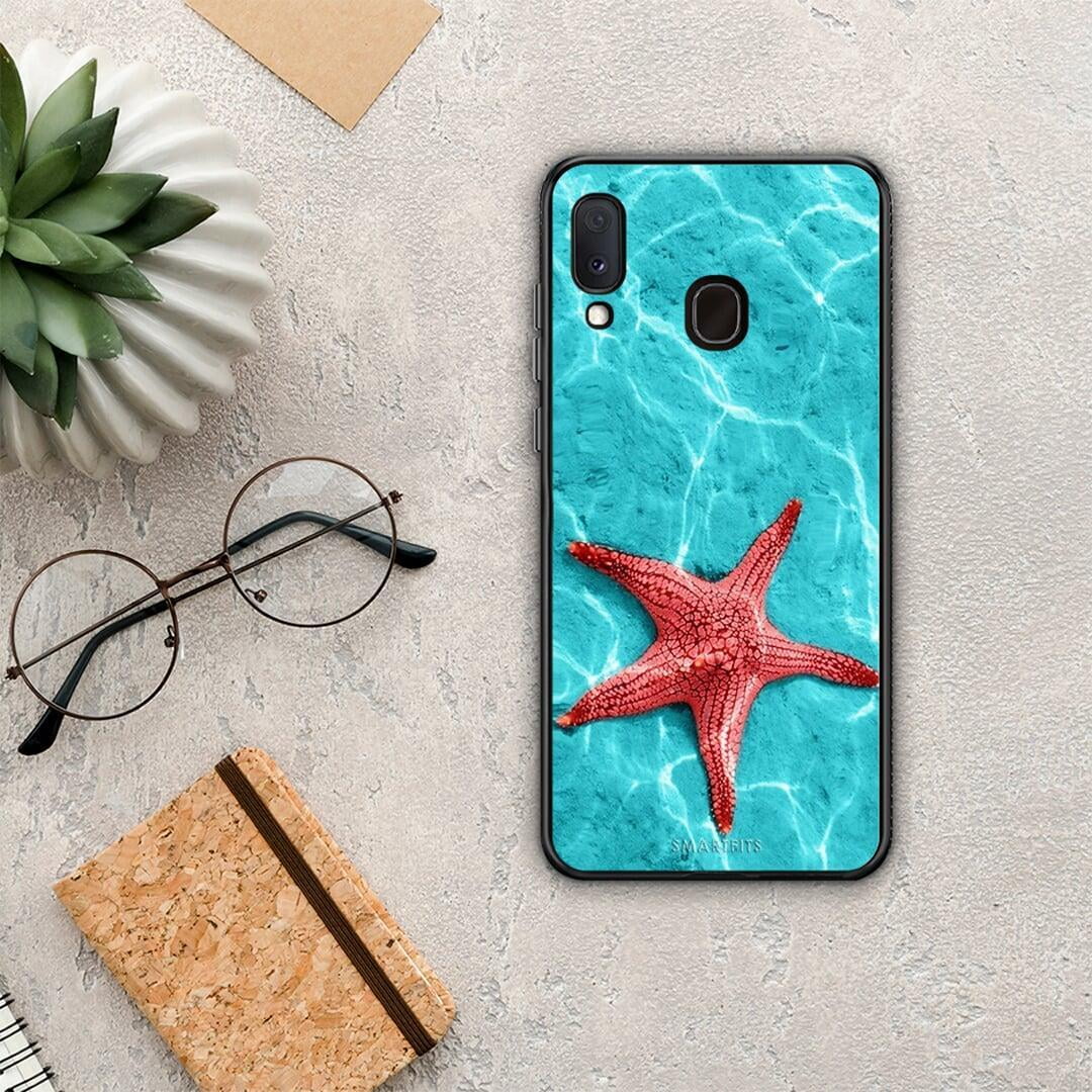 Red Starfish - Samsung Galaxy M20 θήκη