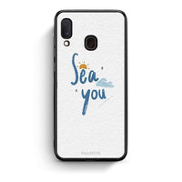 Thumbnail for Samsung A20e Sea You Θήκη από τη Smartfits με σχέδιο στο πίσω μέρος και μαύρο περίβλημα | Smartphone case with colorful back and black bezels by Smartfits