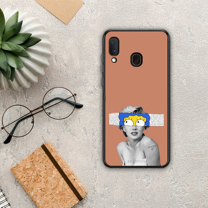 Sim Merilyn - Samsung Galaxy A30 θήκη