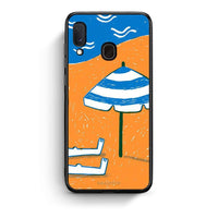 Thumbnail for Samsung A20e Summering Θήκη από τη Smartfits με σχέδιο στο πίσω μέρος και μαύρο περίβλημα | Smartphone case with colorful back and black bezels by Smartfits