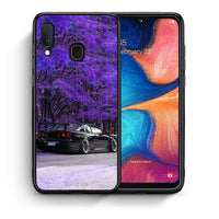 Thumbnail for Θήκη Αγίου Βαλεντίνου Samsung Galaxy M20 Super Car από τη Smartfits με σχέδιο στο πίσω μέρος και μαύρο περίβλημα | Samsung Galaxy M20 Super Car case with colorful back and black bezels