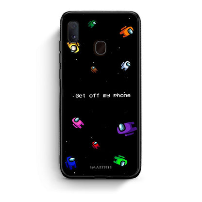 4 - Samsung A20e AFK Text case, cover, bumper