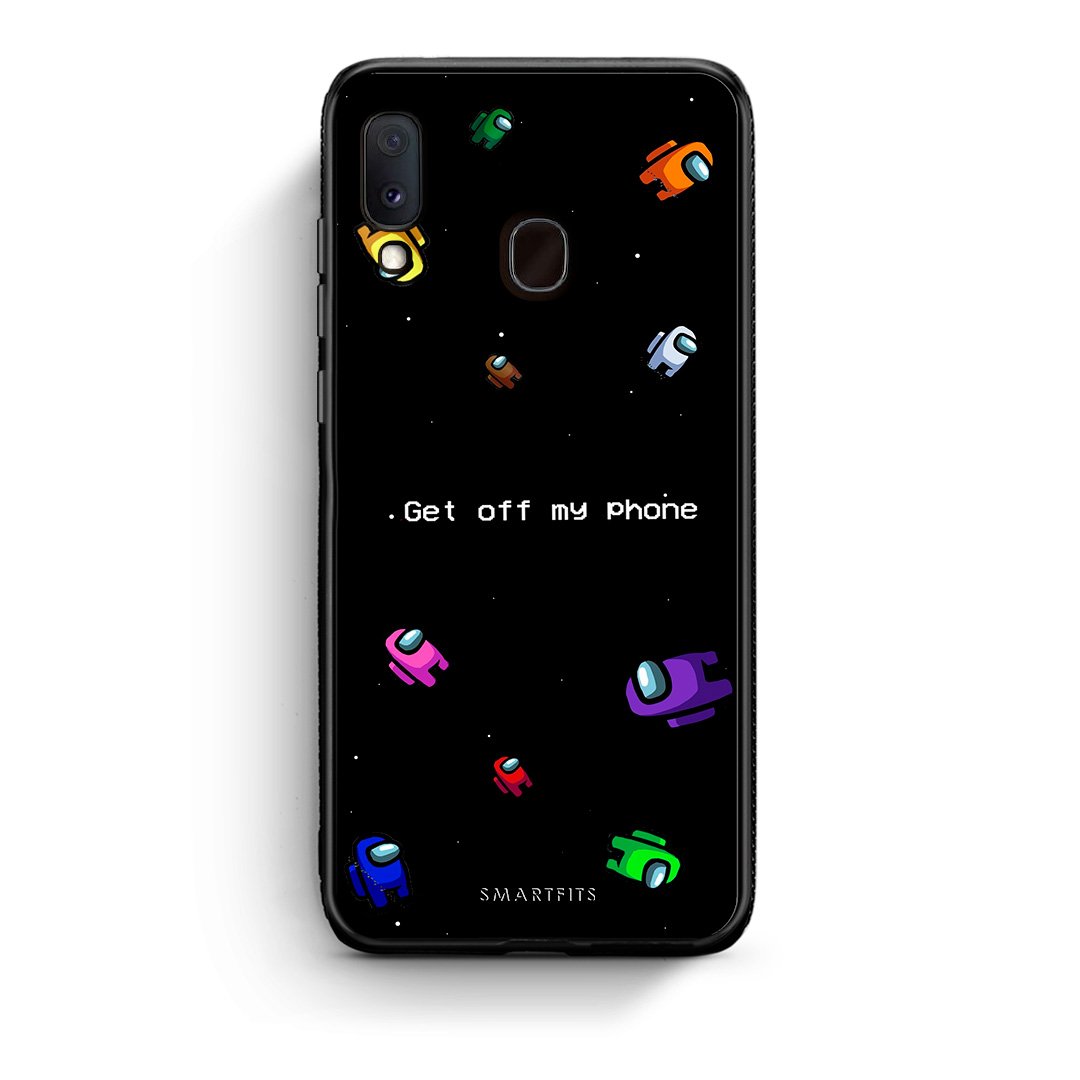 4 - Samsung Galaxy M20 AFK Text case, cover, bumper