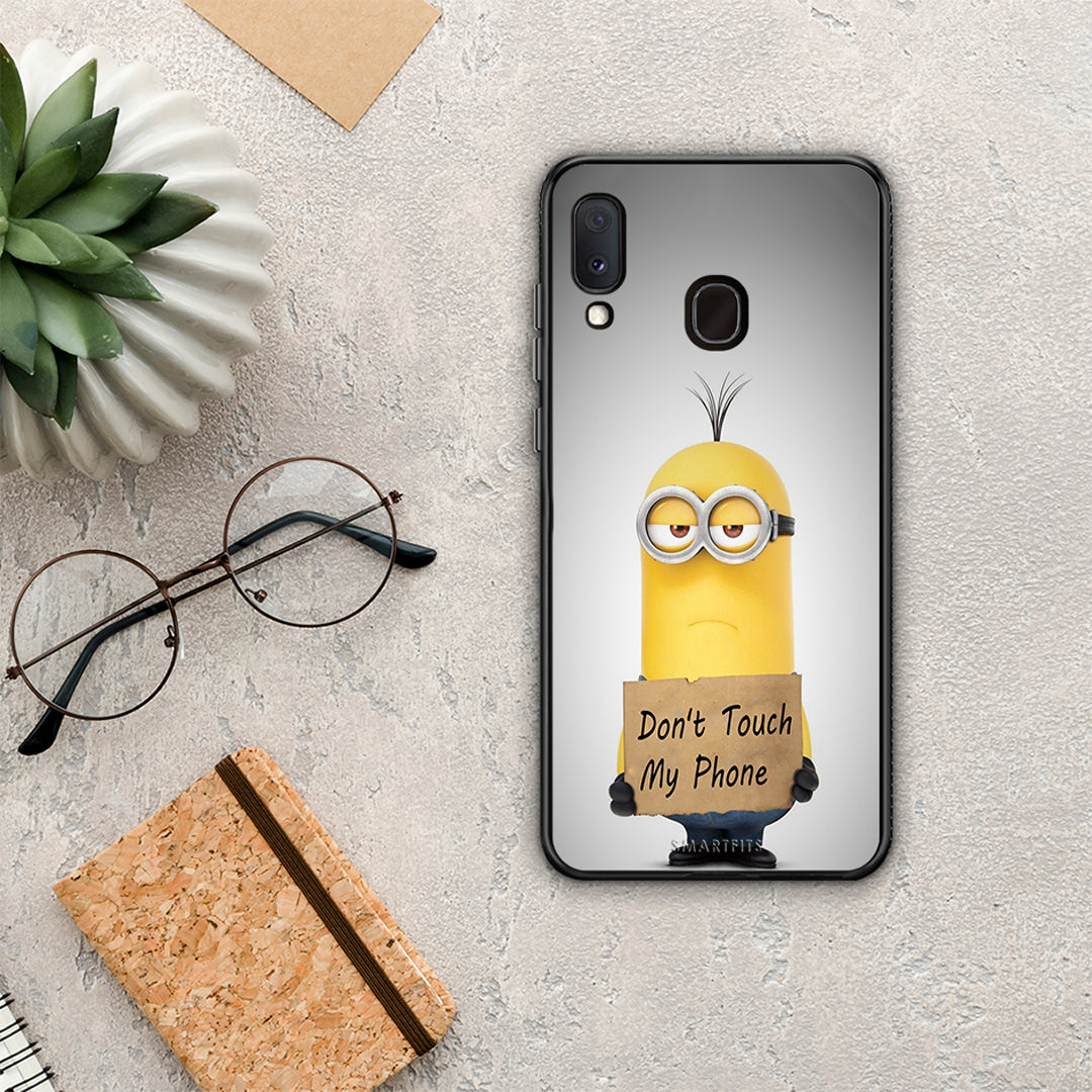 Text Minion - Samsung Galaxy A30 θήκη