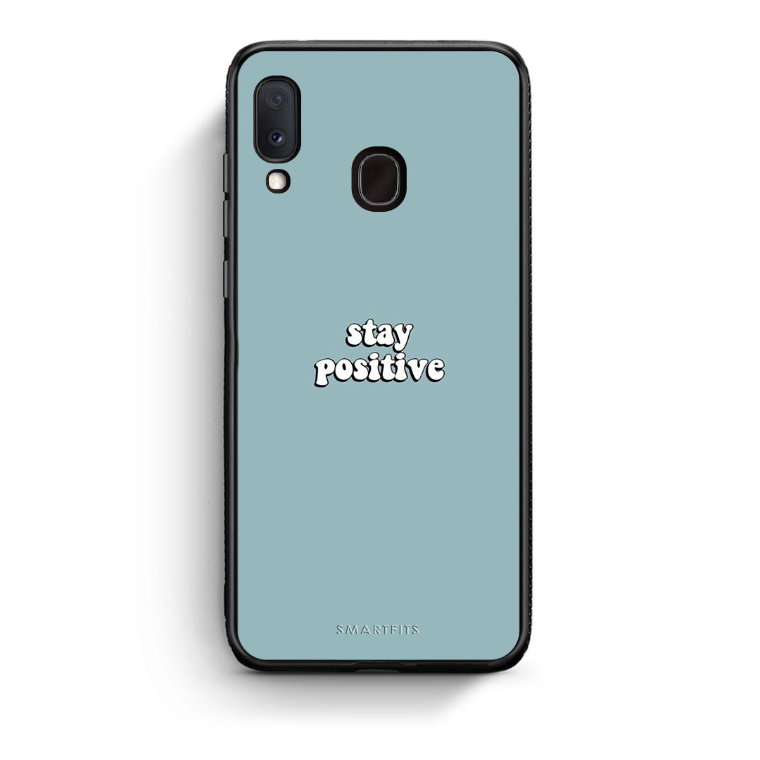 4 - Samsung A20e Positive Text case, cover, bumper
