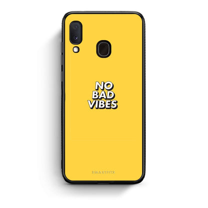 4 - Samsung A20e Vibes Text case, cover, bumper