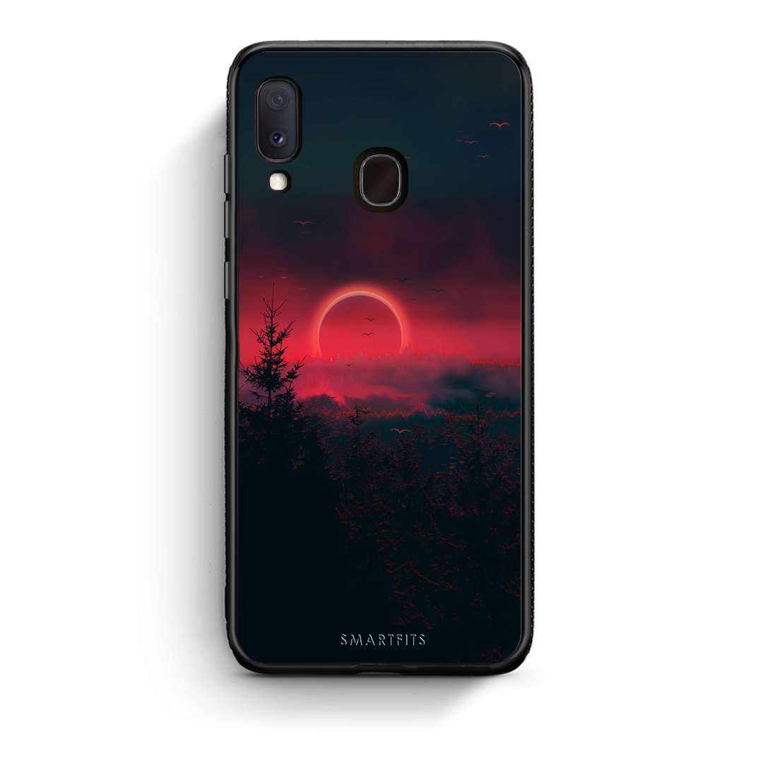 4 - Samsung Galaxy A30 Sunset Tropic case, cover, bumper