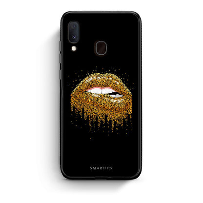 4 - Samsung A20e Golden Valentine case, cover, bumper
