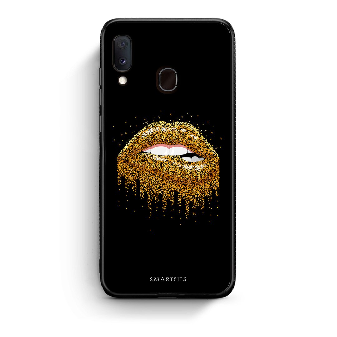 4 - Samsung Galaxy A30 Golden Valentine case, cover, bumper