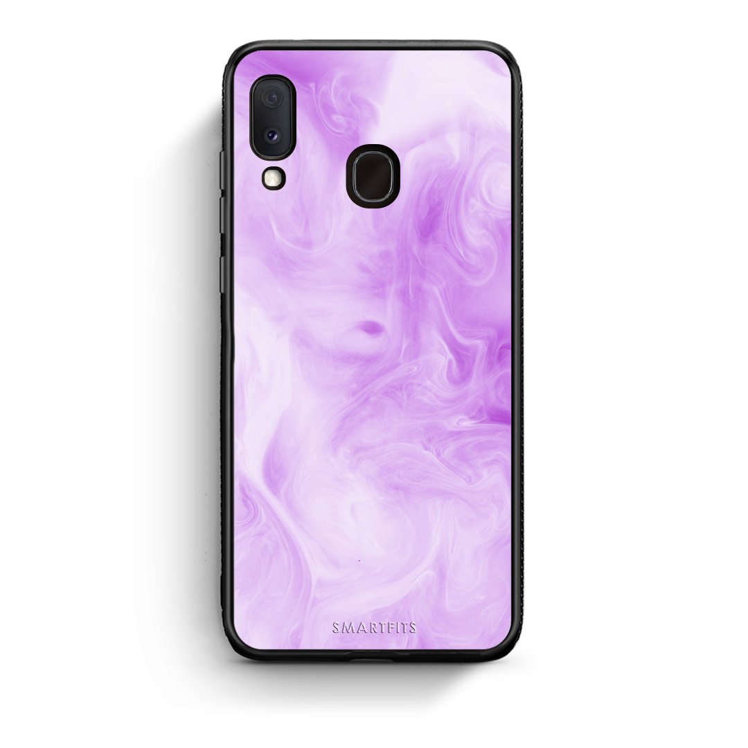 99 - Samsung Galaxy A30 Watercolor Lavender case, cover, bumper