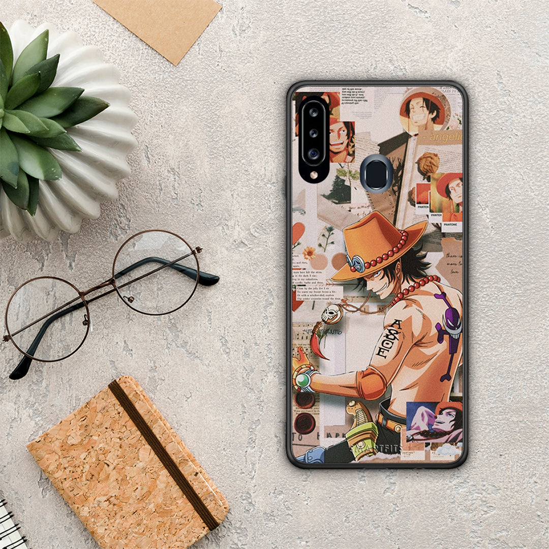 Anime Collage - Samsung Galaxy A20s θήκη
