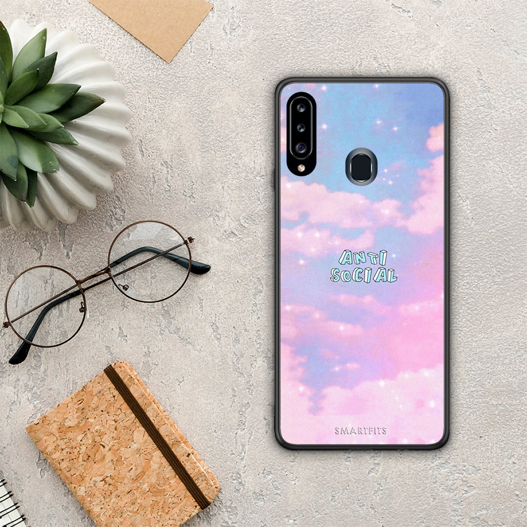 Anti Social - Samsung Galaxy A20s θήκη