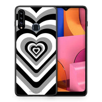 Thumbnail for Black Hearts - Samsung Galaxy A20s θήκη