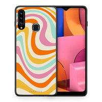 Thumbnail for Colourful Waves - Samsung Galaxy A20s θήκη