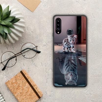 Cute Tiger - Samsung Galaxy A20s θήκη