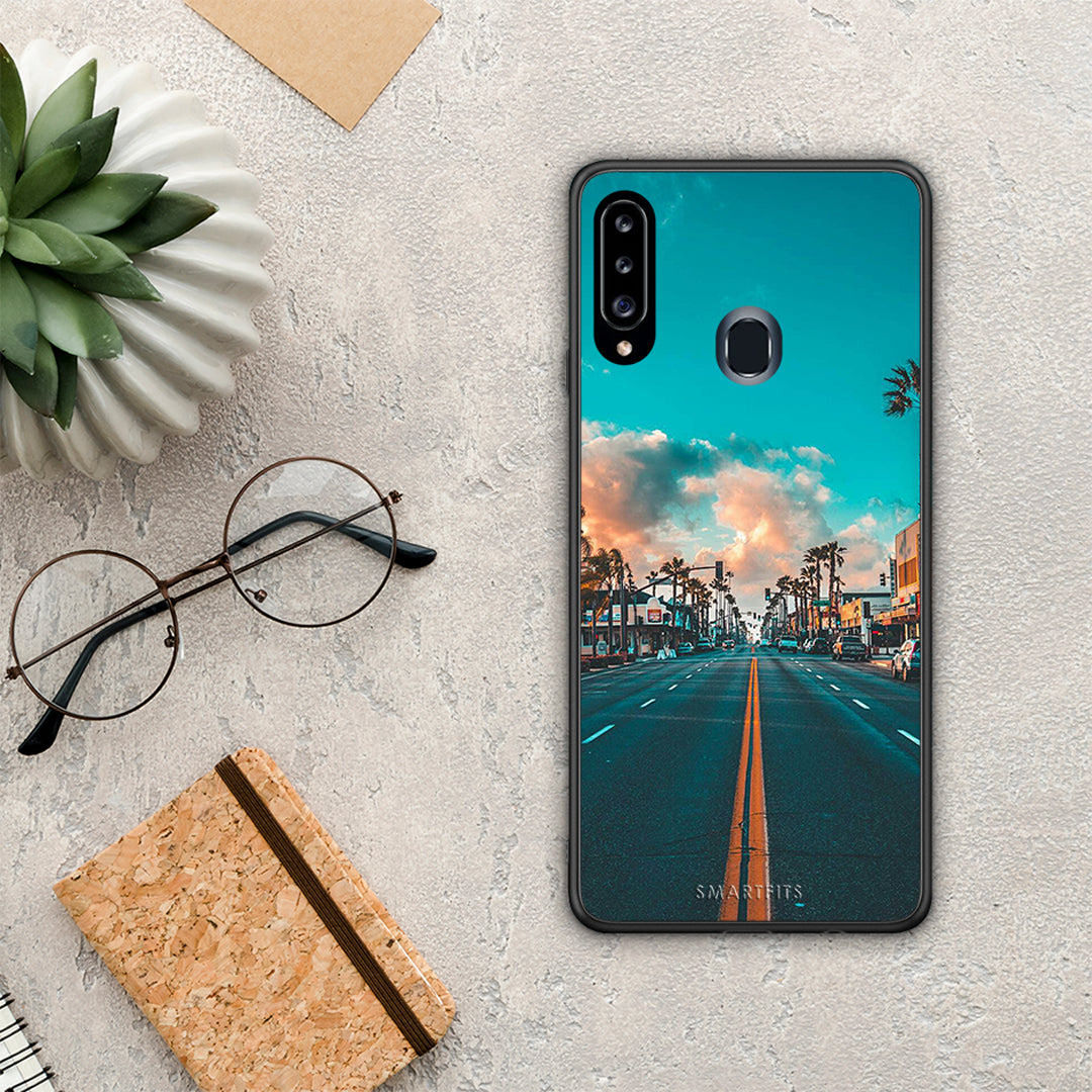 Landscape City - Samsung Galaxy A20s θήκη