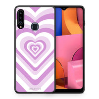 Thumbnail for Lilac Hearts - Samsung Galaxy A20s θήκη