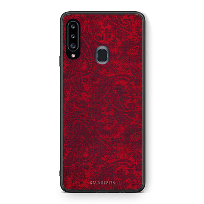 Θήκη Samsung Galaxy A20s Paisley Cashmere από τη Smartfits με σχέδιο στο πίσω μέρος και μαύρο περίβλημα | Samsung Galaxy A20s Paisley Cashmere case with colorful back and black bezels