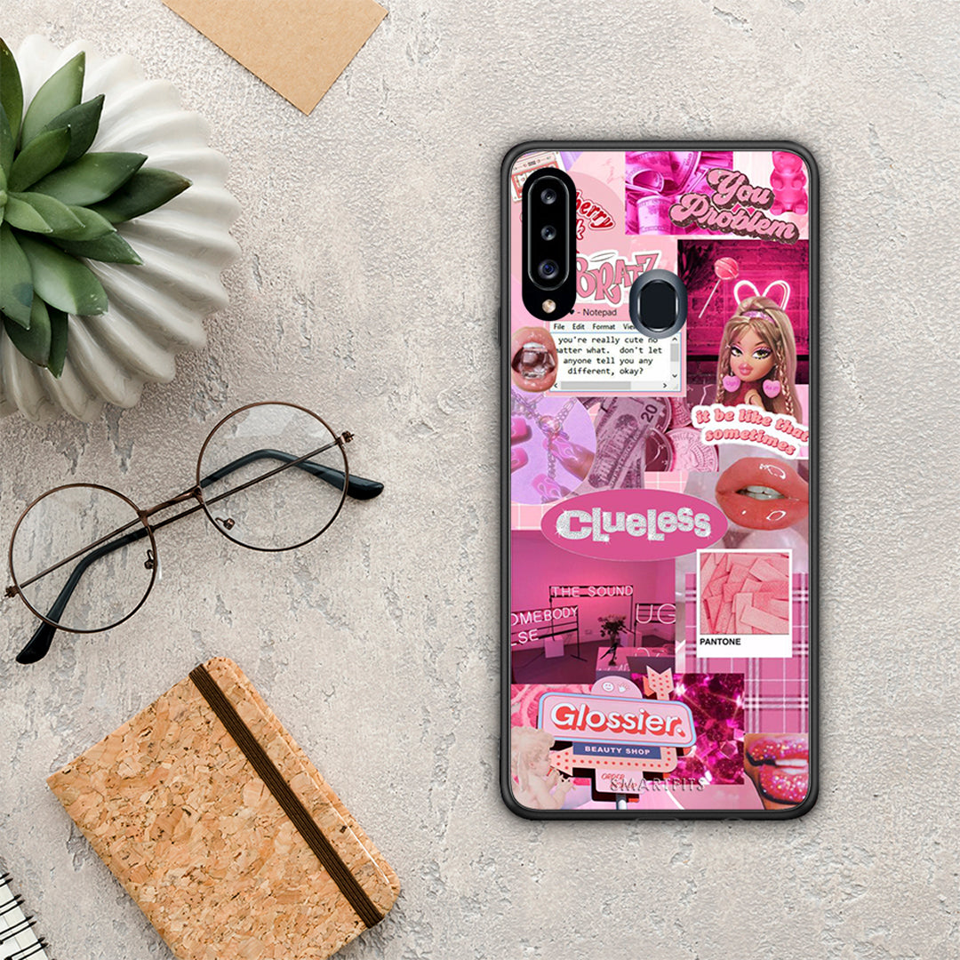 Pink Love - Samsung Galaxy A20s θήκη