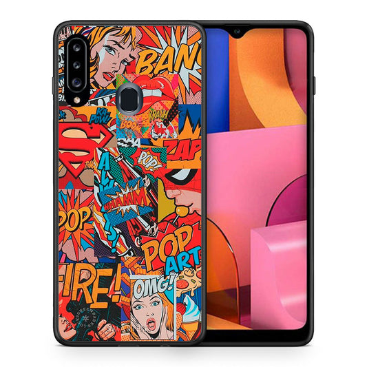 PopArt OMG - Samsung Galaxy A20s θήκη
