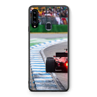 Thumbnail for Θήκη Samsung Galaxy A20s Racing Vibes από τη Smartfits με σχέδιο στο πίσω μέρος και μαύρο περίβλημα | Samsung Galaxy A20s Racing Vibes case with colorful back and black bezels