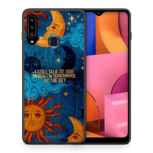 Screaming Sky - Samsung Galaxy A20s θήκη