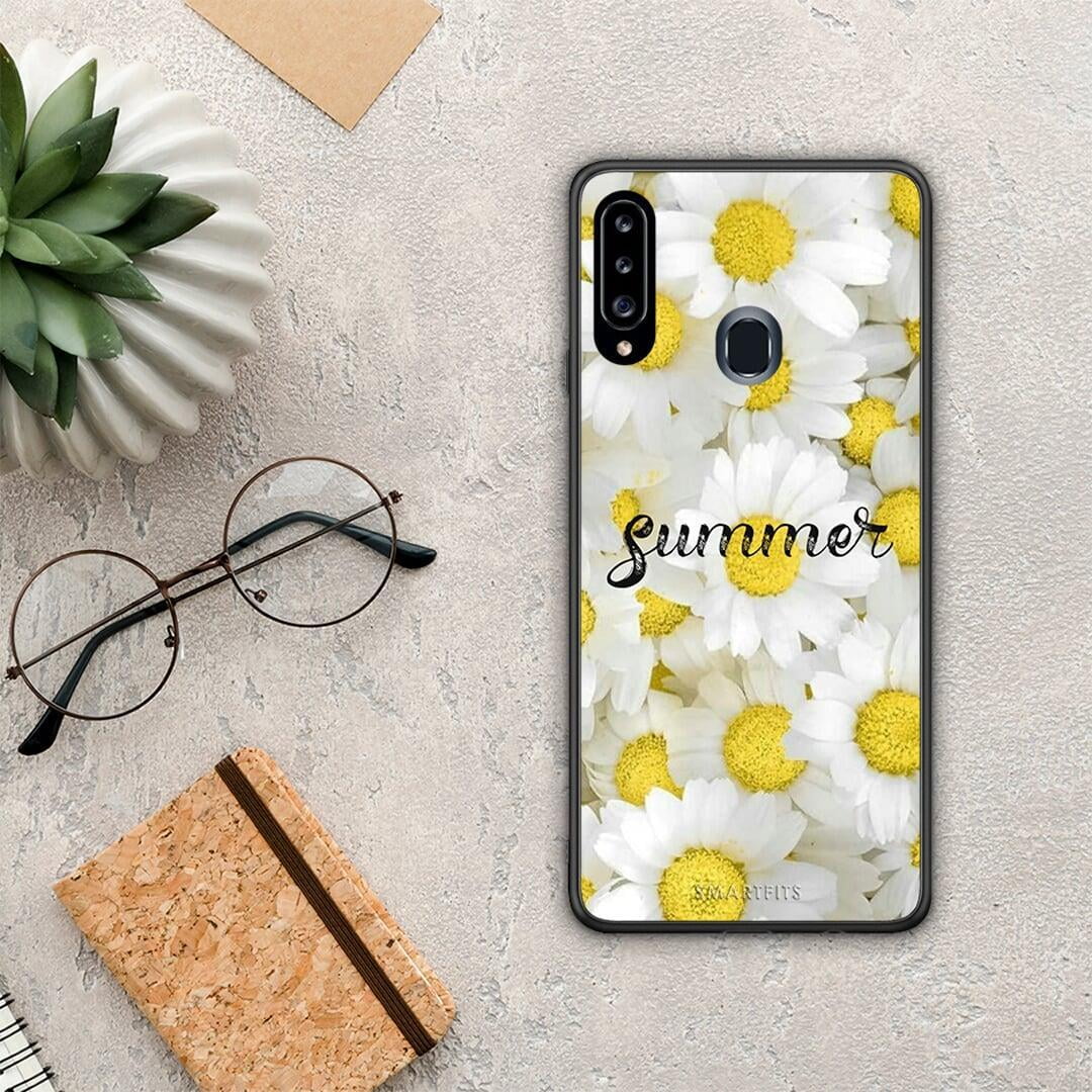 Summer Daisies - Samsung Galaxy A20s θήκη