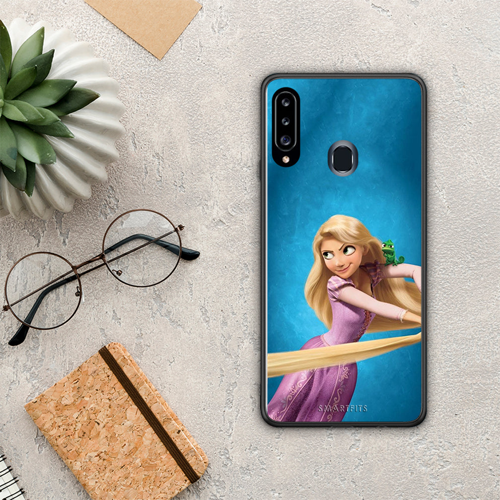 Tangled 2 - Samsung Galaxy A20s θήκη
