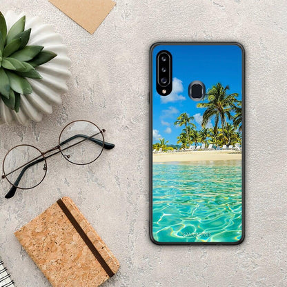 Tropical Vibes - Samsung Galaxy A20s θήκη